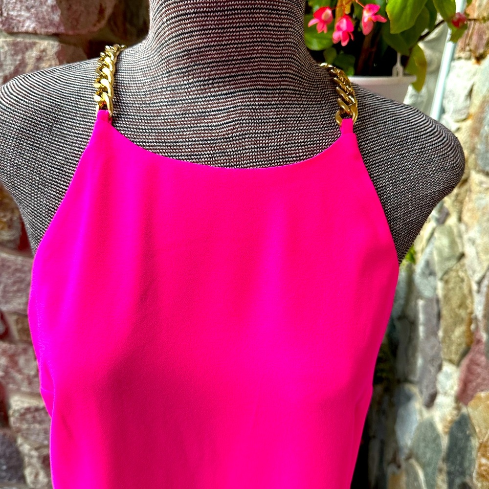 Lilly Pulitzer Gorgeous Hot Pink Sleeveless Dress!